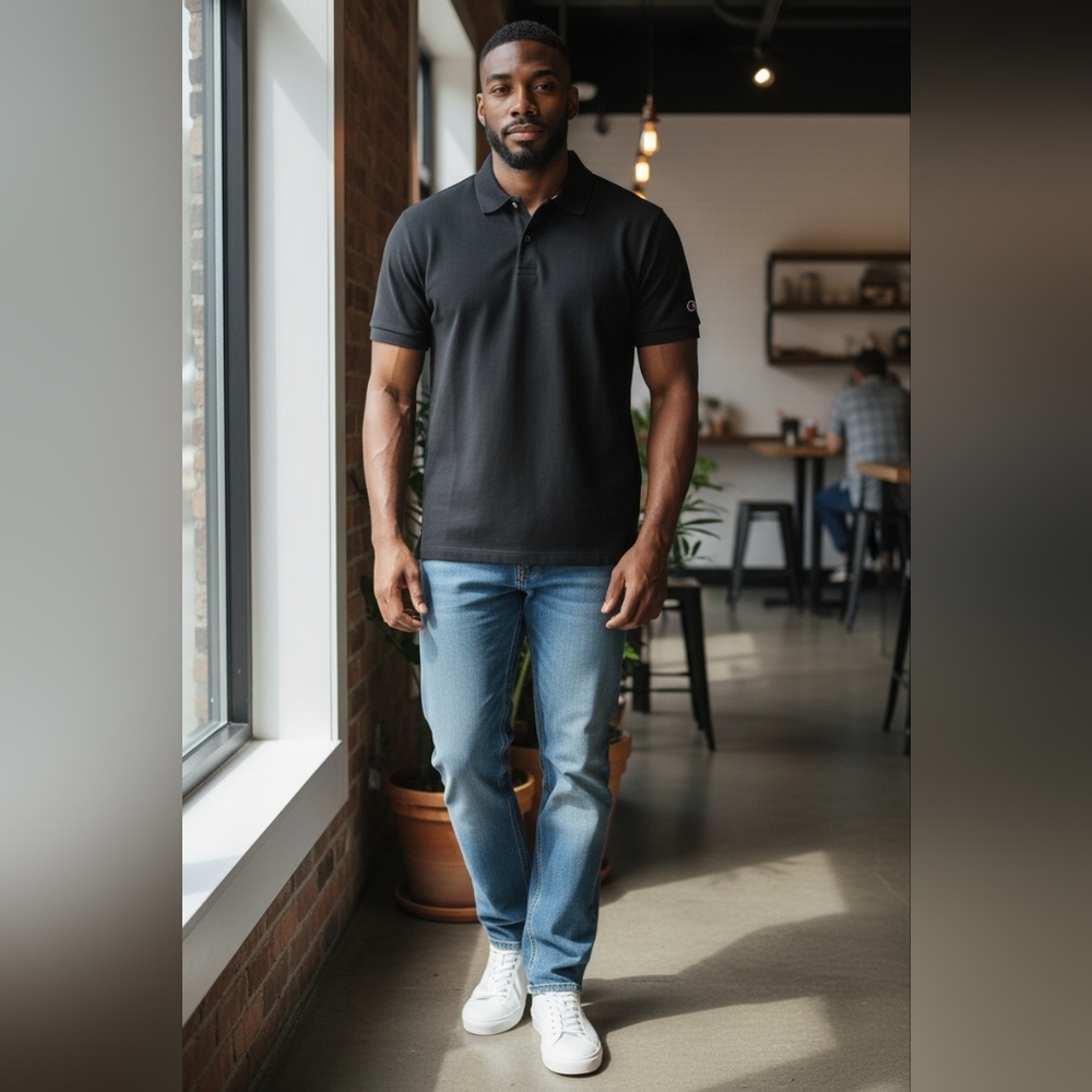 Black Polo Shirt